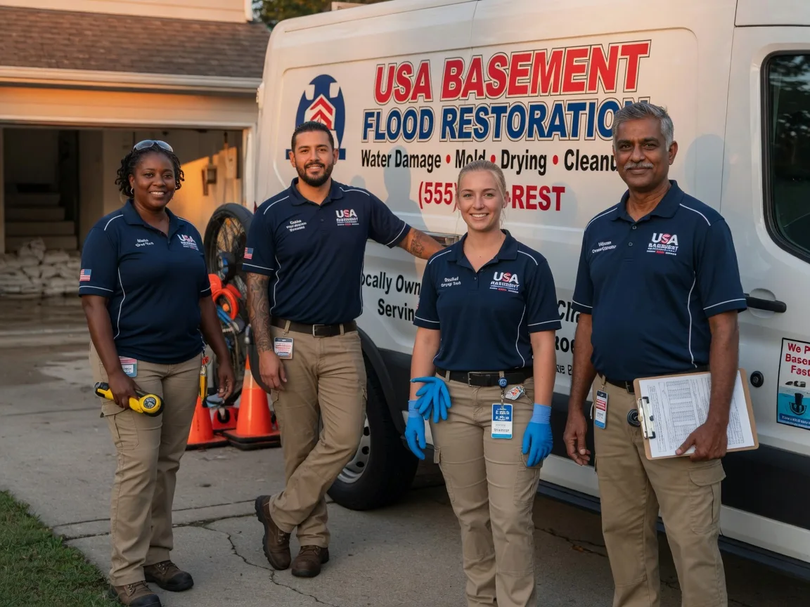 Basement Flood Cleanup company in Churchville, VA